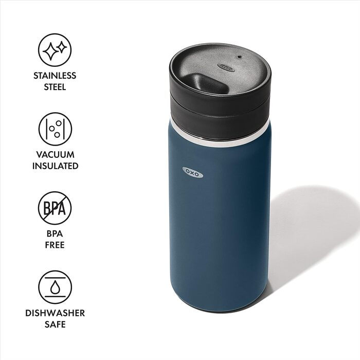 Термокружка OXO Good Grips 16oz Eclipse - стильна та зручна термокружка