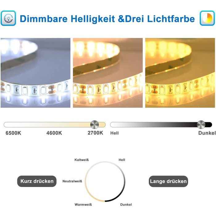 Круглий LED дзеркало для ванної кімнати 70 см з підсвіткою, сенсорне керування, протизапітніння, Alpha Series, холодне біле світло