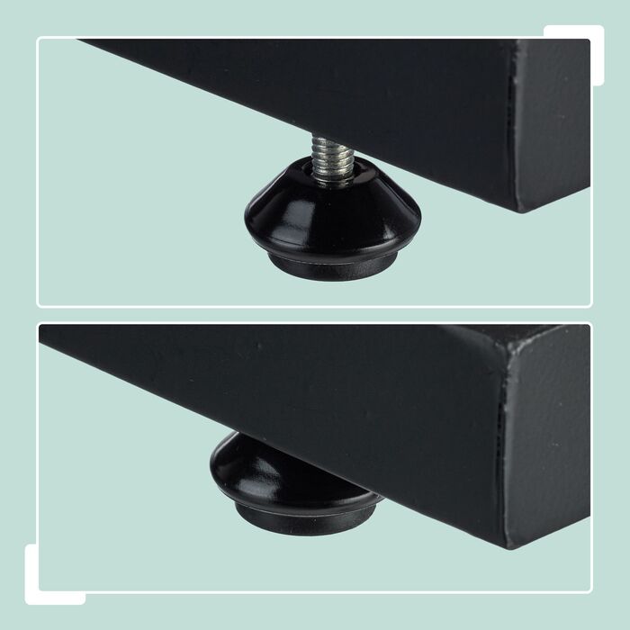 Стильна металева полиця для дров Relaxdays