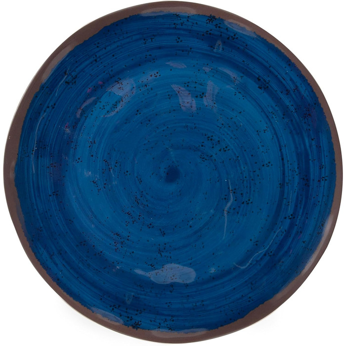 Набір посуду Bo-Camp Halo з меламіну для кемпінгу, подорожей та пікніків (Блакитний)