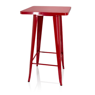 Стіл Барний / Металевий VANTAGGIO HIGH T червоний для офісу