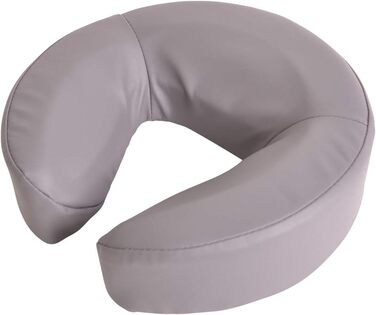 Подушка для масажного столу з екошкіри (сіра)