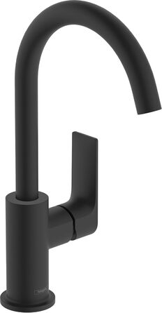 Змішувач для ванної кімнати Hansgrohe Rebris E з витягнутим виливом, хром, економічний (EcoSmart), 72557000