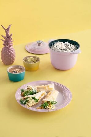 Кокотня Le Creuset Every з чавуну, 18 см, 2 л, рожевий (Shell Pink)