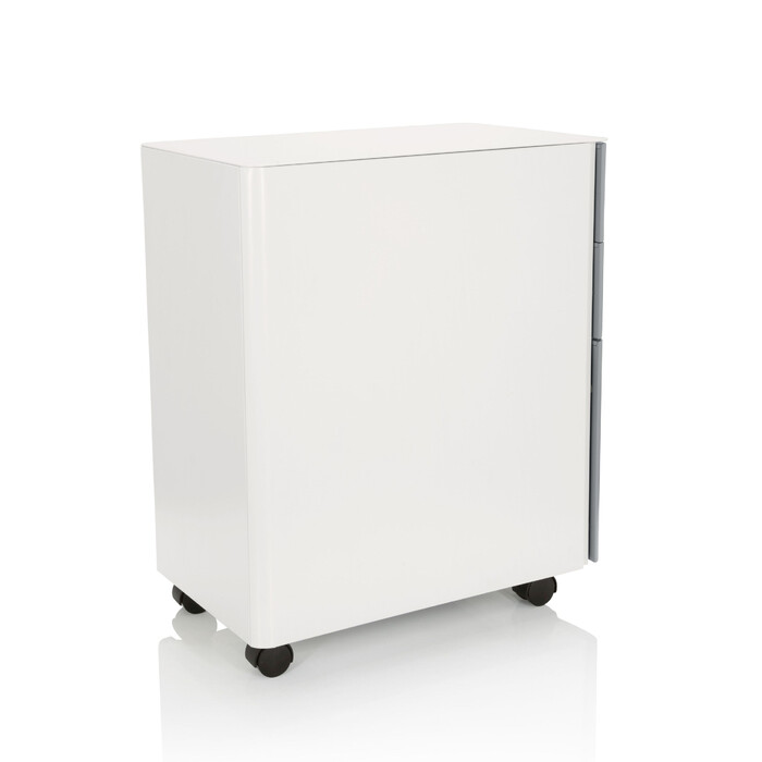 Модельний рол-контейнер COLOR I (білий / сірий метал) від hjh OFFICE