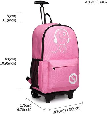 Дитячий рюкзак Kono, рюкзак, шкільний рюкзак, багажна валіза, візок на коліщатках для кабіни, дорожній чохол на коліщатках, ручний чохол для