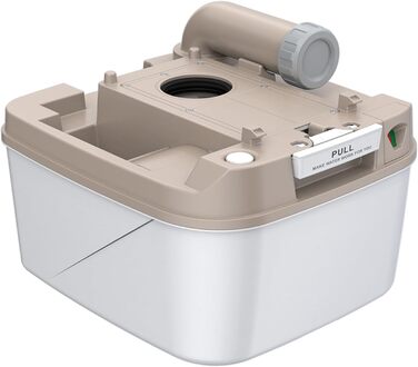 Seaflo LIGHTEU 18L портативна інжекційна туалет для кемпінгу, автодому та відпочинку на природі