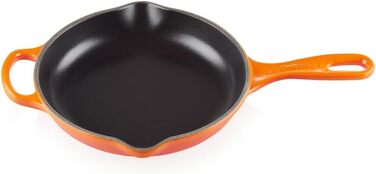 LE CREUSET Signature сковорода з чавуну, діаметр 20 см, для всіх типів плит (включаючи індукційні), 1,51 кг, чорна матова, 20182200900422