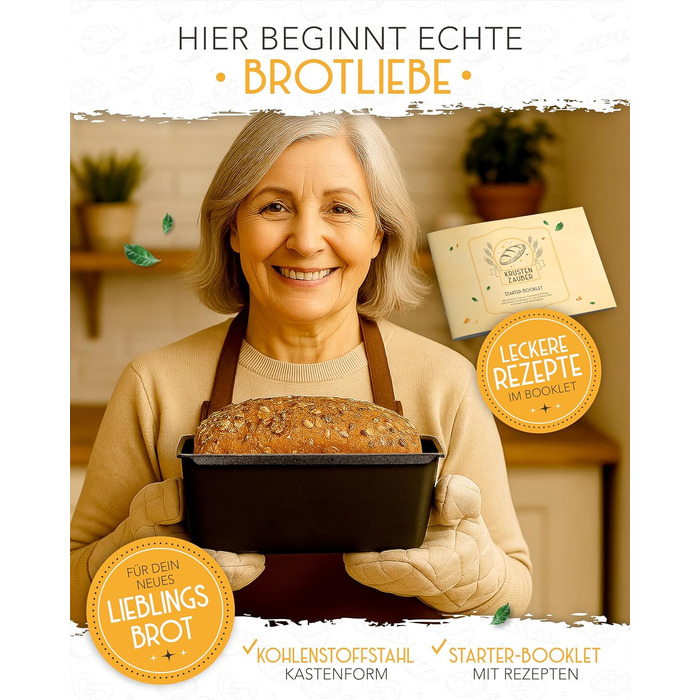 Форма для випікання хліба з кришкою та кошиком для підйому тіста - Robuste 28см, чавун. Ідеальна для випікання хліба, тостів, кексів. Чавунний горщик для випікання хліба, форма для хліба, аксесуари для випікання.