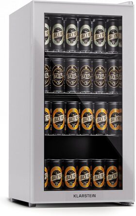 Klarstein Getränkekühlschrank: міні-холодильник для напоїв 74L з кварцовим охолодженням, 3-10°C, для офісу, кемпінгу та відпочинку на природі