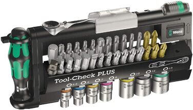 Набір насадок, метричний, 39 предметів (Tool-Check PLUS, в комплекті з торцевим ключем SPKL/9), 05056490001