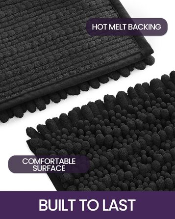 Килимок для ванної кімнати DEXI, м'який, поглинаючий, з бавовняного жакарду, антиковзний, для ванни, душу, аксесуари для ванної кімнати, декор, 50,8 x 81,3 см, оливковий