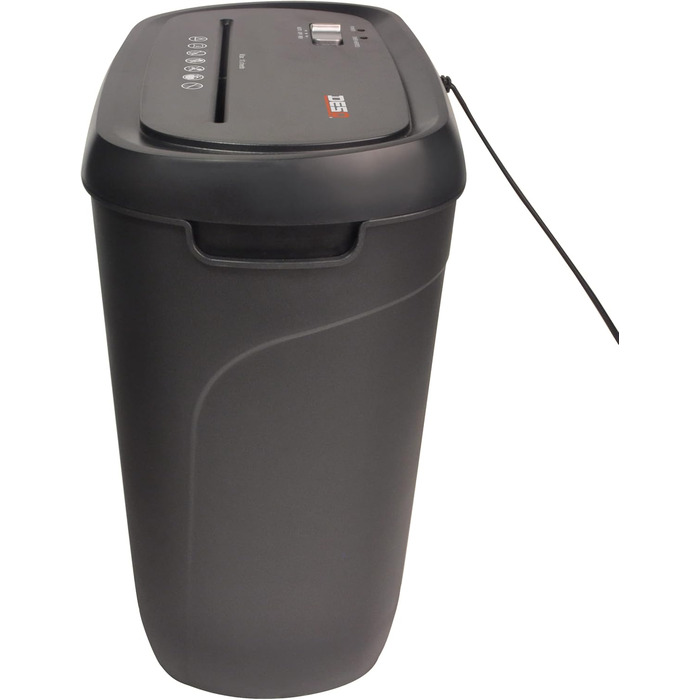 Шредер Desq 20050 для документів | 11 листів, 4 x 35 мм, об'єм кошика 21 л