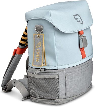 Рюкзак Stokke JetKids Crew BackPack - Легкий, розширюваний рюкзак - Практичний для школи та подорожей - Регульований та водовідштовхувальний - Ідеально підходить для дітей віком від 2 до 7 років (Blue Sky)