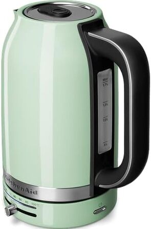 Електричний чайник KitchenAid 1.7L з регулюванням температури (50-100°C), з фільтром від накипу, Pistazie