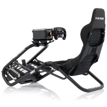 Playseat Trophy SIM Racing Cockpit: Гоночний кокпіт для симуляторів, сумісний з Direct Drive, PC/PS/Xbox - Чорний