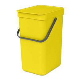 Контейнер для сміття жовтий 12 л Sort&Go Brabantia