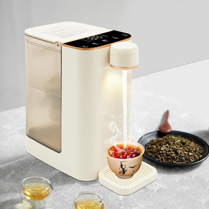 Диспенсер гарячої води з LED дисплеєм та фільтром, 2000 Вт, 3л, для дому, школи, офісу