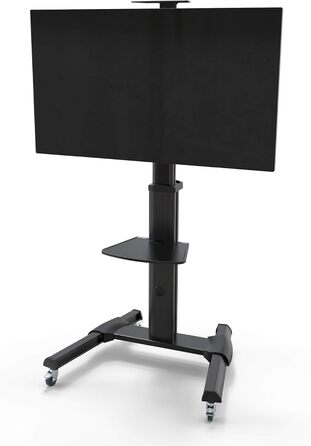 Підставка для телевізора Conecto TV Stand з роликами, регульована по висоті, поворотна, 37-70 дюймів, чорна, модель LM-FS02G