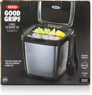 OXO Кювет для льоду та щипці: квадратний кювет для льоду OXO