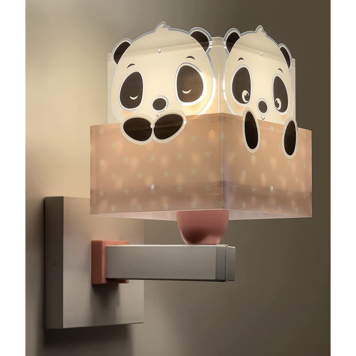 Настінний світильник для дітей із зображенням панди Dalber