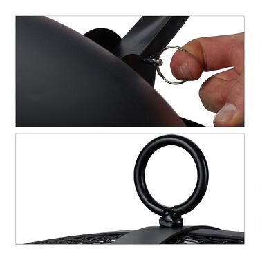 Вогнище Relaxdays XL з аксесуарами для гриля