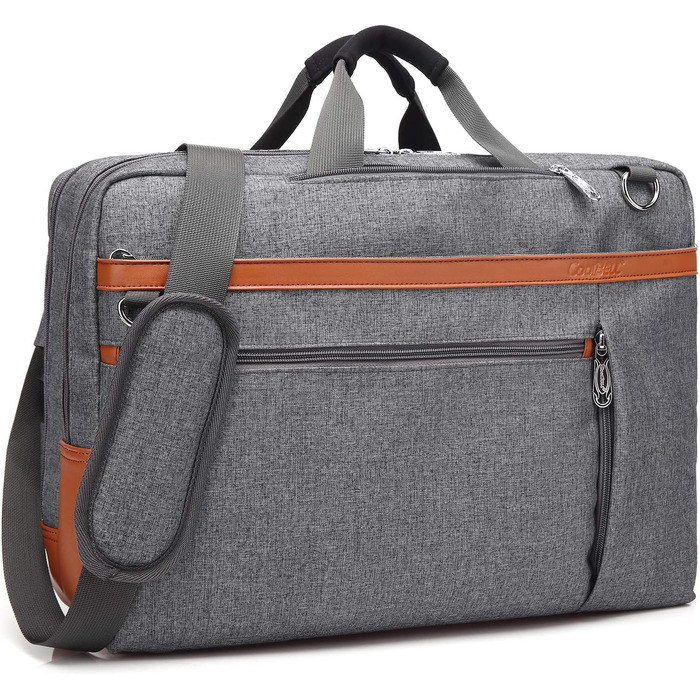 Рюкзак-трансформер для портфеля Messenger Men's Business Grey, 15.6