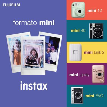 Друк фото з телефону INSTAX Mini LINK 2, Компактний принтер, Білий, Clay White