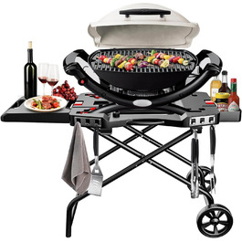 Підставка для гриля GFTIME для Weber Q1000, Q2000, Q1200, Q1400, Q2200, Q2400 та Blackstone 43/56 см, Outdoor