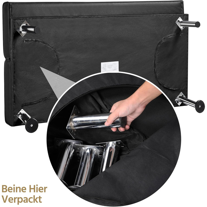 Диван-ліжко Yaheetech на 3 особи з функцією сну, диван-кровать, софа-ліжко, білий, до 350 кг