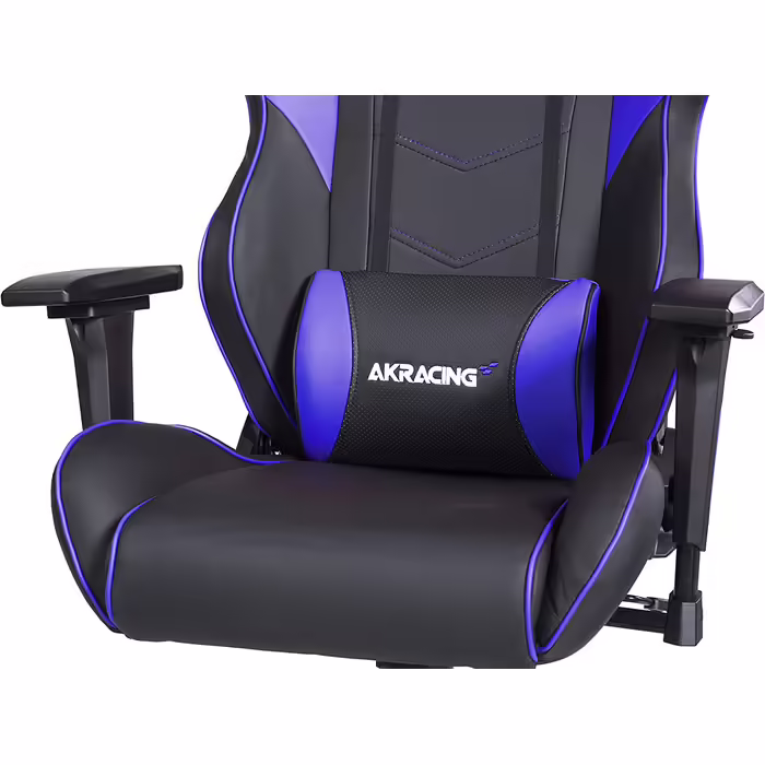 Ігрове крісло AKRacing Core LX Plus, PU шкіра, чорне/індиго, 5 років гарантії