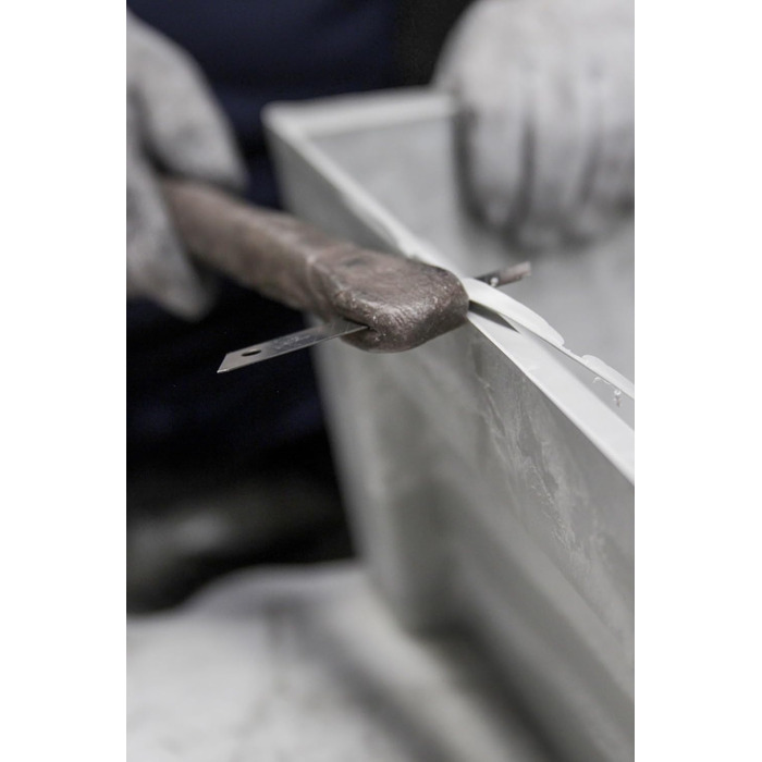 Квітчар Ecopots великий, сірий, діаметр 50 см - квітчар для дому та саду