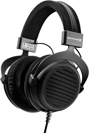 Накладні навушники beyerdynamic DT 990 Black Edition 250 Ом, відкриті, дротові, високого класу, чорні