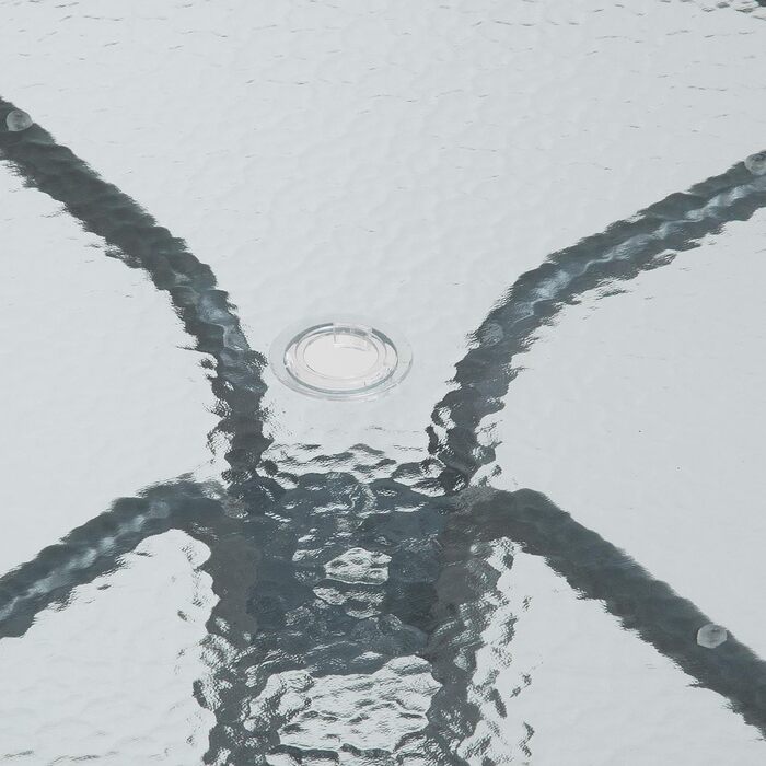 Садовий набір меблів Flash Furniture Nantucket 6 предметів коричневий: стіл, парасоля та 4 складані стільці (чорні)