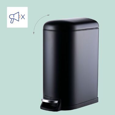 Відро для сміття Relaxdays, 10 літрів