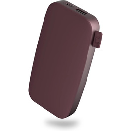 Пауербанк 12000 мАг USB-C швидка зарядка - Deep Mauve