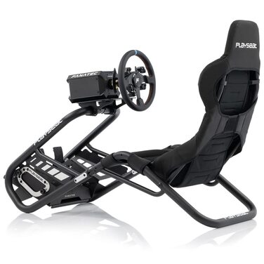 Playseat Trophy SIM Racing Cockpit: Гоночний кокпіт для симуляторів, сумісний з Direct Drive, PC/PS/Xbox - Чорний