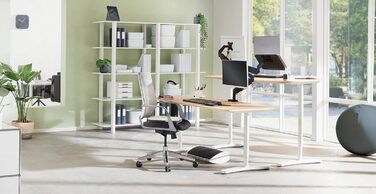 Підставка для ніг Leitz Ergo Cosy, сіра, для офісу, з підставкою для зап'ястя, сіра, 53710089