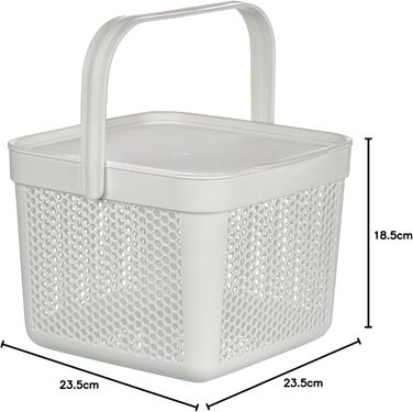 Набір контейнерів для зберігання картоплі, цибулі та часнику Uandu – 3 шт., 8л, для кухні, ванної, іграшок