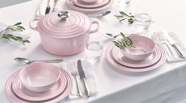 Shell Pink Le Creuset