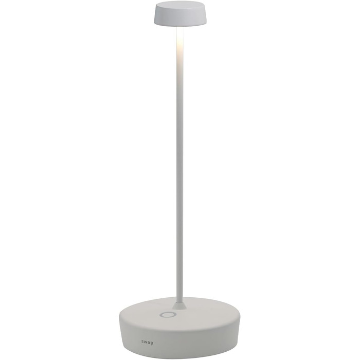 Zafferano Swap Pro: Бездротова LED-лампа для дому та саду з сенсорним керуванням, 29 см, тепле світло 2200-3000K