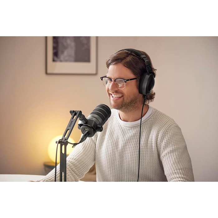 Мікрофон RØDE PodMic XLR/USB для подкастів, стрімінгу, ігор та музики