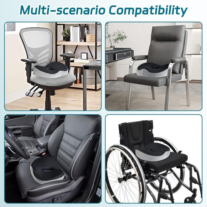 Ортопедична подушка для сидіння, ергономічна подушка для сидіння