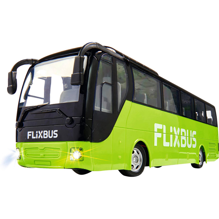 Автобус на радіокеруванні Carson FlixBus 2.4GHz, іграшка для дітей від 8 років, колірний, час роботи до 60 хв