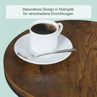 Набір столиків Relaxdays - 2 шт. в індустріальному стилі