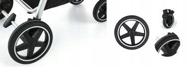 Дитячий прогулянковий візок Petite&Mars Royal 3 BLACK Mature Olive