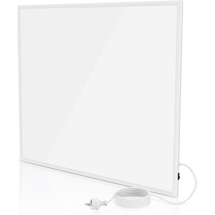 Інфрачервовий нагрівач для стін Mursche 450W з термостатом та Wi-Fi керуванням. Електричний інфранагрівач для дому, енергозберігаючий, з пультом дистанційного керування та можливістю настінного монтажу.