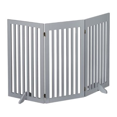 Захисний бар'єр Relaxdays сірого кольору, 92 см