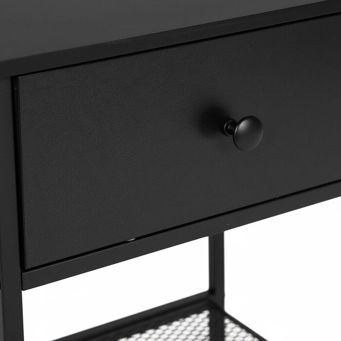 Набір приліжкових тумбочок Relaxdays (2 шт.) з ящиком та полицею