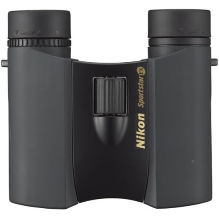 Бінокль Nikon 10x25 Sportstar EX чорний, водонепроникний, компактний для спорту та подорожей